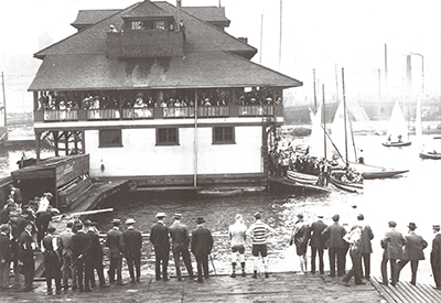 Queen City Yacht Club in 1910