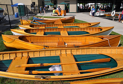 Antique Boat Museum - Row boats