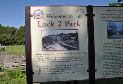 Waterford - Lock 2 sign