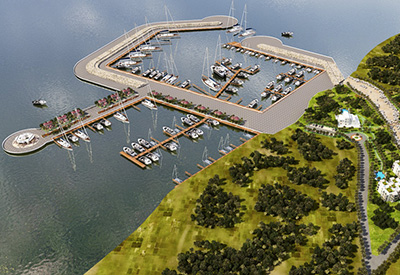 Nevis - Development rendering