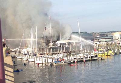 Annapolis Yacht Club Fire 2