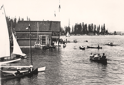 Royal Vancouver Yacht Club - First Clubhouse