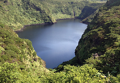 Azores - freshwater lakes in Flores