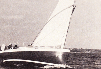 Nonsuch 26 - Pointing angle