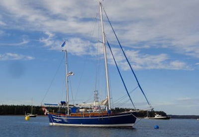 Glooscap II at Anchor