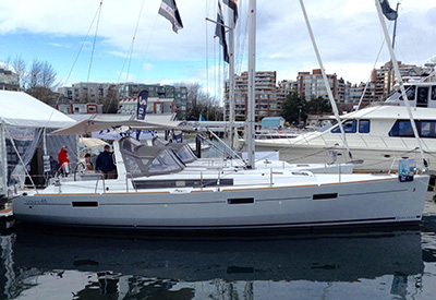 Grant Yachts New Benneteau 45 at Grandville Island