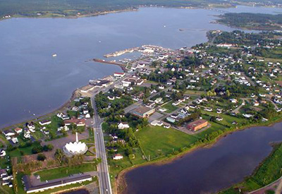 Aerial View Of Richibucto