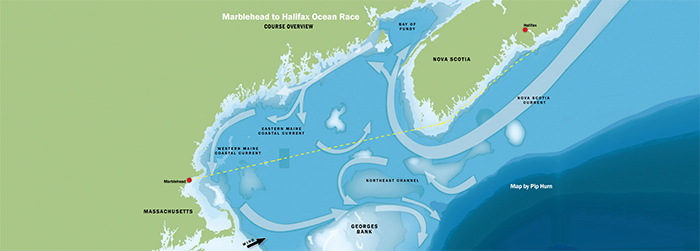 Marblehead Race Map