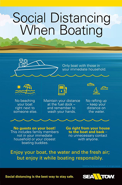 Sea Tow Social Distancing When Boating