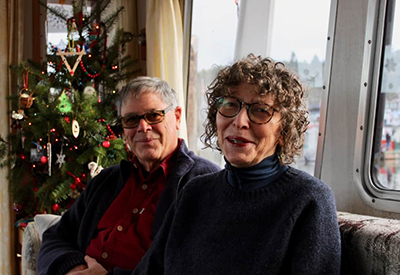 Rick Schnurr and Judy Brooks