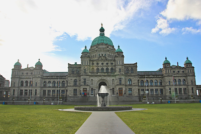 The BC Legislature Building