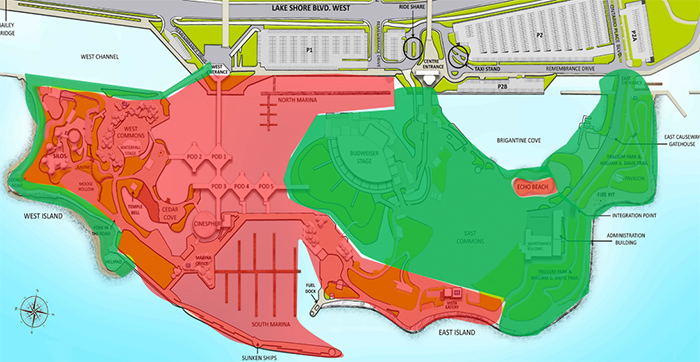 Ontario Place Map