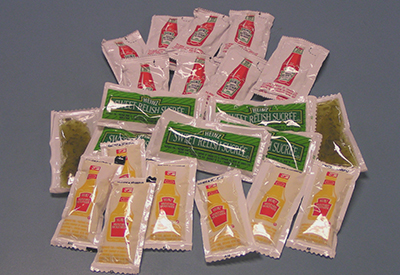 Condiment packets 400
