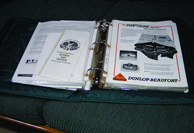 zippered binder for manuals 400